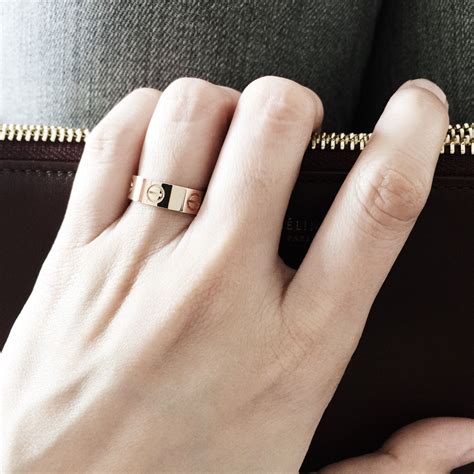 cartier love bracelet ring|cartier love collection ring.